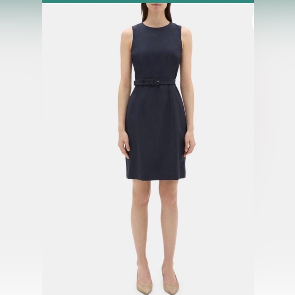 Theory stretch Savona wool LBD